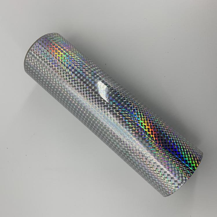 filme de laminação térmica bopp holográfico de design de neve